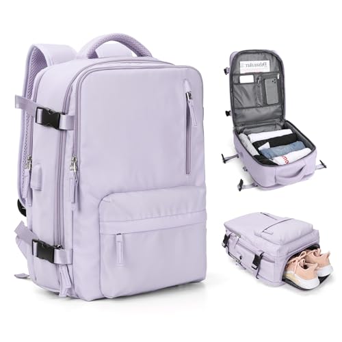 SZLX Mochila viagem cabine avião 40 x 20 x 25 mulher Ryanair mala para cabine de avião bagagem de mão 45 x 36 x 20 Easyjet mochila de caminhada mochila para portátil impermeável homem com carregador