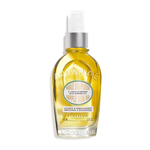 L'OCCITANE - Flexibilidade de óleo amêndoa - 100 ml - Fabricado em França