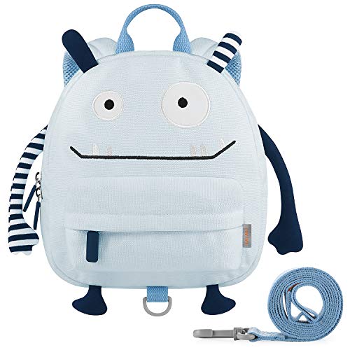 Gagaku Mochila de crianças 3 D animais, mala pré-escolar, mochila com correia de arnês de segurança