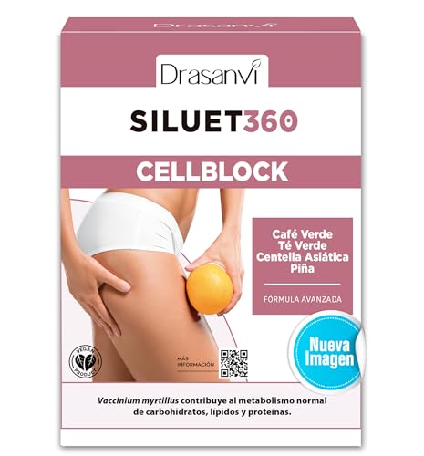 DRASANVI CELL BLOCK Café verde dente-de-leão chá verde centelha asiática zinco - ajuda a combater a celeste, VEGANO, sem glúten, 45 comprimidos