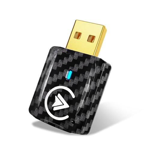 MSXTTLY Adaptador sem fios CarPlay Android Auto U2AC-01 converta o seu rádio de carro com CarPlay/AA compatível com iPhone 16-5 Pro MAX e Android 11+