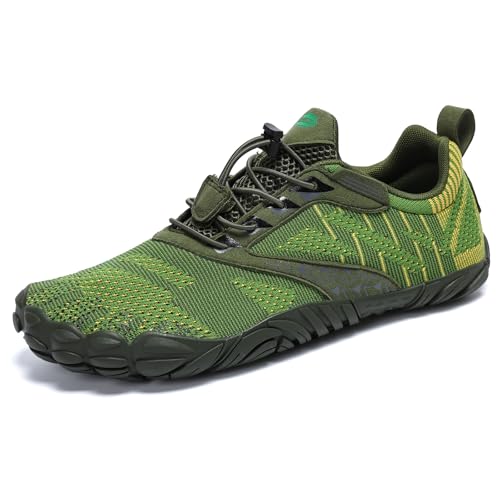 SAGUARO Barefoot Homem mulher sapatilhas minimalistas para zero Drop Soles e Wide Tox Box, Gr.35-48 UE