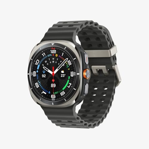 Samsung Galaxy Watch Ultra 2025 47 mm - Smartwatch LTE com IA, titânio, botão personalizável, controlo de saúde, garantia do fabricante 3 anos + 1 ano extra, prata titânio (versão espanhola)