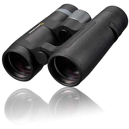 National Geographic 10 x 42 binóculos Explorer com capa, rosca para tripé e ponte aberta especial