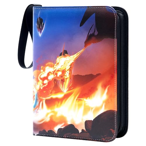 Mactoou Grande álbum de cartas, álbum de cartas de 900 cartas, álbum de recortes para cartões compatível com YU-Gi-Oh/GX EX/Vmax cartas, capacidade de 50 páginas 900 cartões
