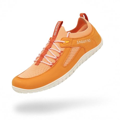 SAGUARO Flex II - Zapatillas Barefoot Unisex con Puntera Ancha & Suela Zero-Drop, Gr.36-46