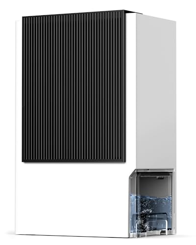 EasyAcc Deshumidificador elétrico 3 em 1, 3 L/24 H, silencioso, portátil, antiinclinação, modo de inverno, modo de sono, temporizador para banho, porão, etc