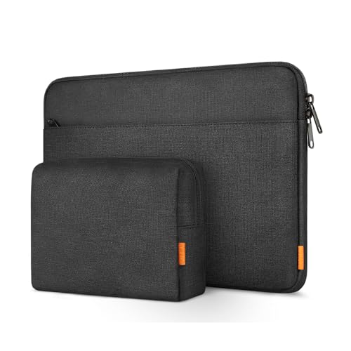 Inateck Capa para computador portátil de 14 polegadas, compatível com 15,3 polegadas, MacBook Air M3/M2 2025-2023,14 Chromebook Notebook/Matebook/Ultrabook, MacBook Pro 15 2016-2019, preto