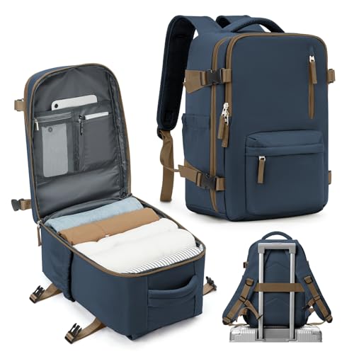 SZLX Mochila a vácuo com bomba mochila viagem cabine avião 40 x 20 x 25 mulher Ryanair bagagem de mão 40 x 30 x 20 Ryanair malas de viagem 45 x 36 x 20 Easyjet mala portátil 14 polegadas homem com