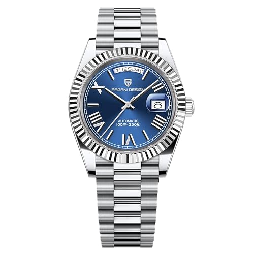 Pagani Design DD40 1783 Relógio de cavalheiro automático NH36A calibre AR cristal de safira relógio mecânico de luxo para cavalheiro 10 bar resistente à água.