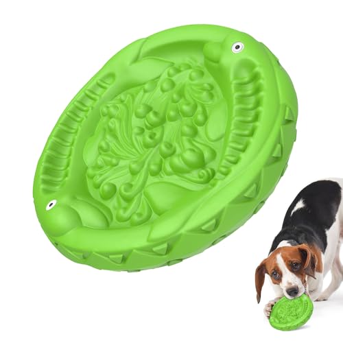 RUXAN Brinquedo para cão inestrutíveis, brinquedos duros morder para cães, superfície convexa resistente brinquedos interativos para cachorro de cães pequenos médios e grandes