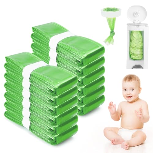 LUOJINYI caixote do lixo fraldas para bebé, 12 peças de reposição recipiente de fraldas, compatível com o recipiente de fraldas Tommee Tippee Sangenic Tec Simplee Sangenic Twist & Click (compatível