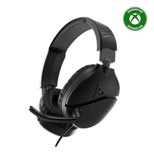 Turtle Beach Recon 70 Negro Xbox Auriculares Multiplataforma para Juegos for Xbox Series X o S, Xbox One, PS5, PS4, PC y Mobile