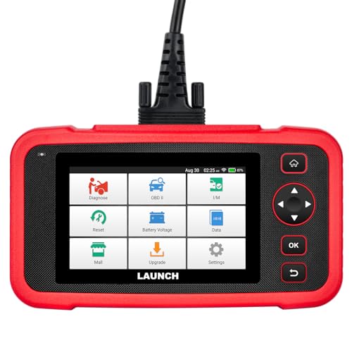 LAUNCH CRP129i 2.0 OBD2 Diagnósticos de carro, scanner com 4 sistemas, carro multimarca Scanner com 12 Reset, óleo/DPF/ABS/SAS/travão/BMS/TPMS/Adblue/Inject/AFS/AF/ajuste do acelerador erador modelo