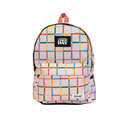 Mr. Wonderful, Mochila unissexo para adulto, padrão, multicolorido, Estandar