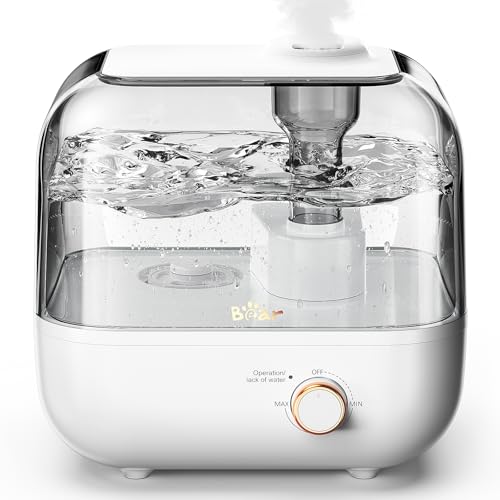 BEAR Top-Fill Humidificador de aroma 5 L/6 L (branco, 5 L)