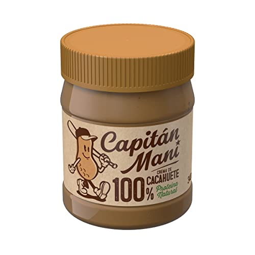 Capitão amendoim: Creme de amendoim 100 % 340 gramas