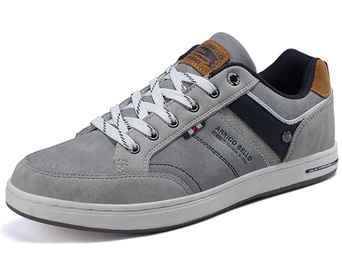 AX BOXING Zapatillas Casual Hombre Moda Zapatos Deportivas Transpirable Running Sneakers Tamaño 41-46 EU