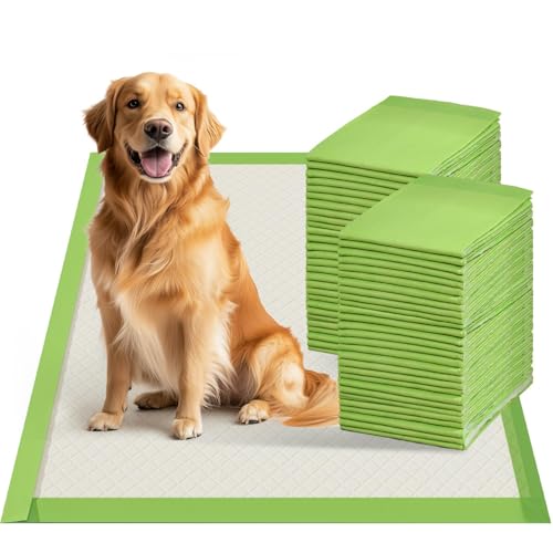 Gardner Pet Almofadas cães grandes 70 x 85 cm, super absorventes, à prova de fugas, secagem rápida, pipipique para cães em casa, extra grande, cani, gatti, conigli (50 peixes)