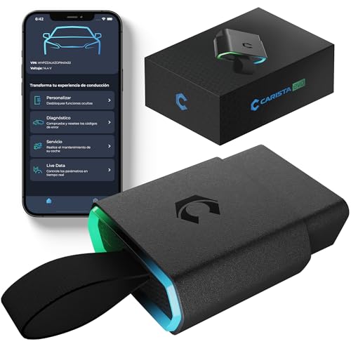 Carista EVO- Leitor Bluetooth: Diagnóstico, ativação extra, Live Data (dados ao vivo) e ferramentas de serviço