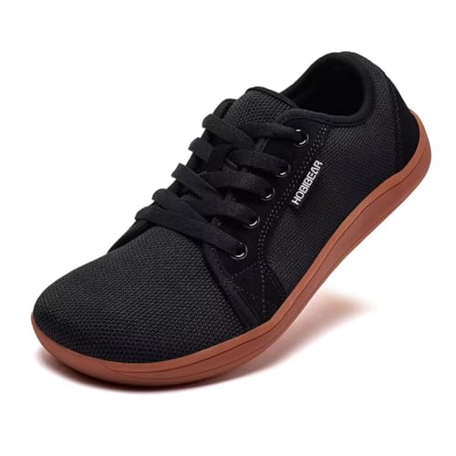 HOBIBEAR Sapatos largos unissexo para homens e mulheres, para exteriores, corrida, minimalistas, para caminhar, leves e respiráveis