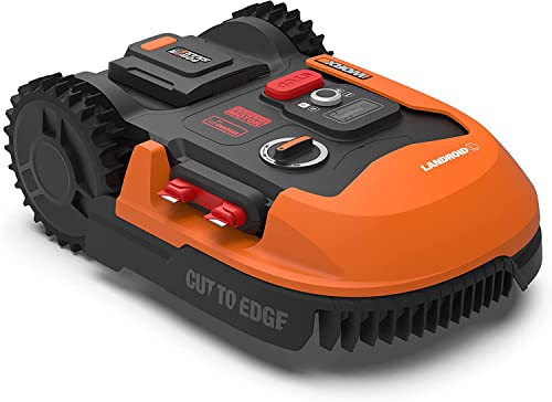 WORX Robô cortador de relvas Landroid M700 Plus 20V máximo. | WR167E | Superfície de até 700 m2, brincos de até 35 % | navegação inteligente, Cut to Edge de 2,6 cm da borda