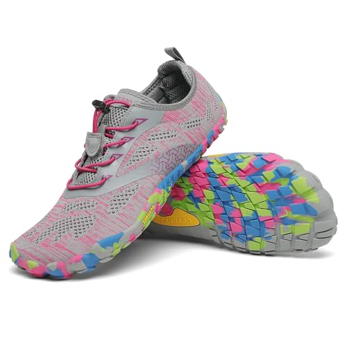 SAGUARO Barefoot Sapatilhas de Trail para homem e mulher respirável antiderrapante sapatos minimalistas