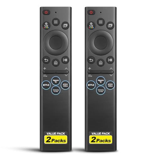 Universal para comando-Samsung-Smart-TV, controlo remoto para Samsung televisão original solar, pacote de 2