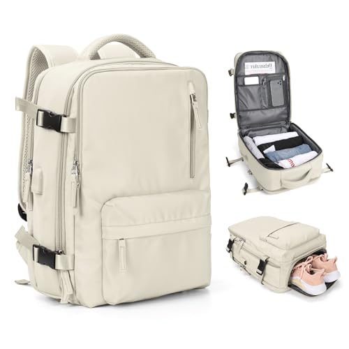 SZLX Mochila viagem cabine avião 40 x 20 x 25 mulher Ryanair mala para cabine de avião bagagem de mão 45 x 36 x 20 Easyjet mochila de caminhada mochila para portátil impermeável homem com carregador