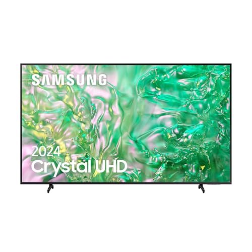 SAMSUNG TV Crystal UHD 4K 2024 50DU8005 Smart TV de 50" Crystal UHD com cores incríveis, melhor Smart TV, peana com altura ajustável e todos os altifalantes à vez com Q-Symphony