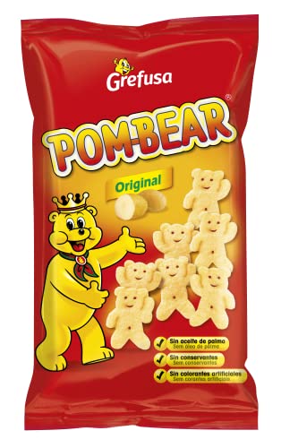 Snack de batata Pom-Bear GREFUSA, saco 80 g