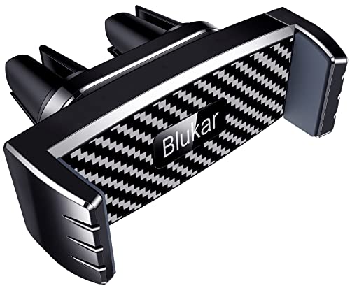 Blukar Suporte móvel para carro, suporte para telemóvel grelhas de ventilação saídas de ar 360 ° suporte de rotação para iPhone 16/15/14/13/12, Galaxy S8, S7 e outros telefones inteligentes Android