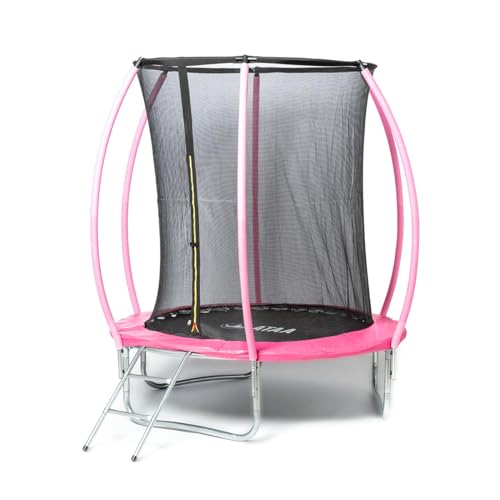 Cama elástica infantil 185 - trampolim para meninos e meninas com rede de segurança ideal para interior ou exterior