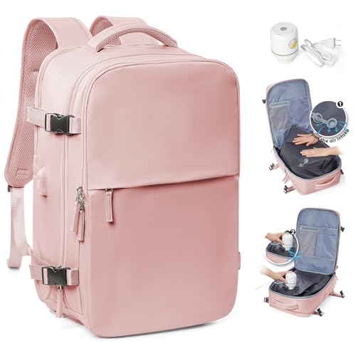 SZLX Mochila viagem cabine avion 40 x 20 x 25 mochila de viagem a vácuo com bomba bagagem manual 40 x 30 x 20 Ryanair malas de viagem malas de viagem cabine 45 x 36 x 20 Easyjet mochila portátil com