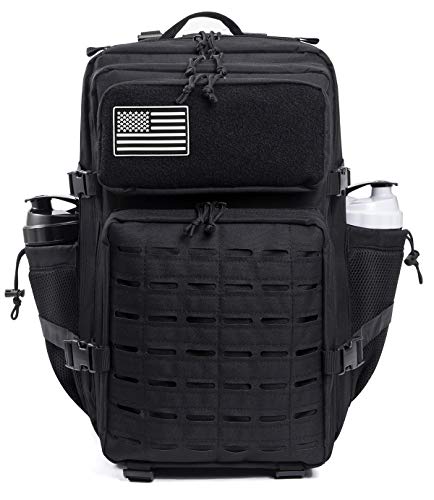QT&QY Mochilas militares táticas 35/45 L mochila de assalto do exército mala Bug Out de 3 dias mochila de caminhada para acampar