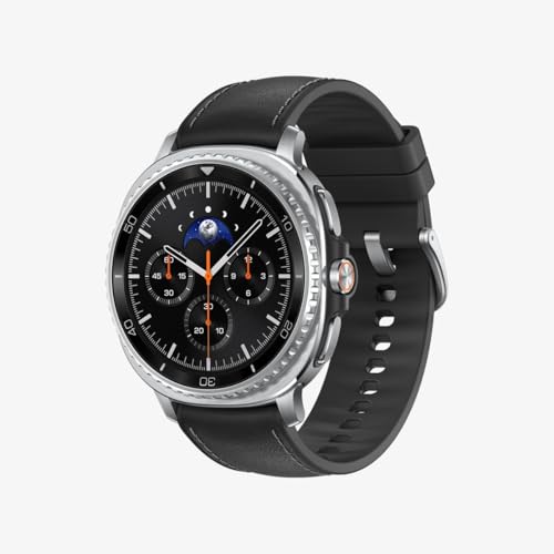 Samsung Galaxy Watch8 Classic 46 mm, Bluetooth, correia híbrida, Smartwatch com design com moldura giratória, garantia 3 anos + 1 ano extra, preto (versão espanhola)