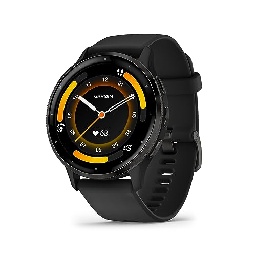 Garmin Venu 3, Smartwatch Premium com GPS, AMOLED, funções avançadas de saúde e forma física, mais de 30 aplicações desportivas, 14 dias de autonomia, preto