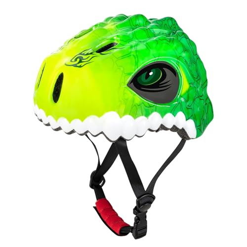 Favoto Capacete de skate bicicleta infantil - capacete de caricatura ajustável para meninos e meninas proteção de segurança para desportos ao ar livre