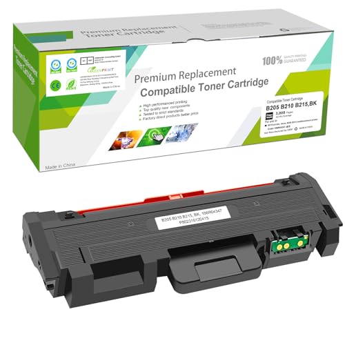 GREENPRINT Cartucho de toner compatível B205 B210 B215 preto de alta capacidade 3000 páginas para Xerox B215DNI B205NI B210DNI 106R04347