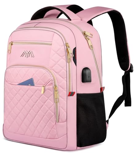 YAMTION Mochilas escolares juvenis homem mulher mochila portátil, mochila para computador portátil, mala escolar adolescente