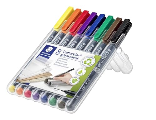 Staedler 318WP8 Marcador permanente, multicolorido