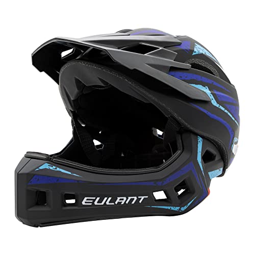 EULANT Capacete de bicicleta com suporte desmontável para crianças, leve capacete integral crianças para bicicleta MTB BMX ciclismo mota patinagem Scooter Skate Hoverboard