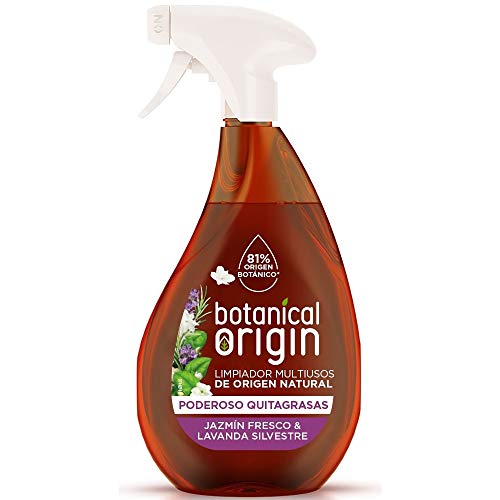 Botanical Origins Limpador multiúsos ecológico, fragrância jasmim fresco e lavanda selvagem - 500 ml