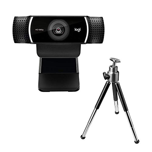 Logitech C920s HD Pro Webcam Full HD 1080p, 30fps, videochamadas, áudio nítido, correção de iluminação automática, tampa de privacidade, Skype, Zoom, FaceTime, Hangouts, ideal para computador PC, Mac, portátil, Tablet, XBox