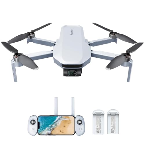 Potensic ATOM Dron GPS com câmara 4K para adultos, menos de 249 g, transmissão de 6 km, estabilização em 3 eixos, 2 baterias para um máximo de tempo. 64 min, retorno automático, QuickShots, C0