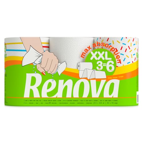 Renova Rolo de cozinha, 3 unidades (embalagem de 1)