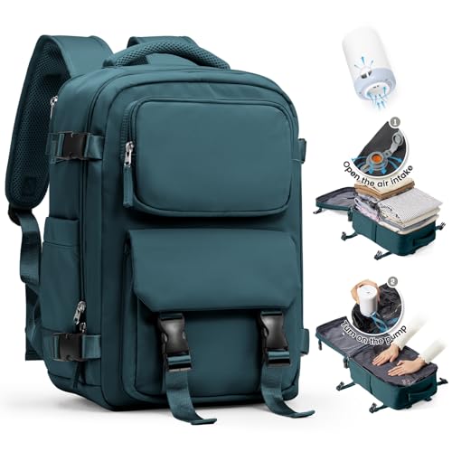 SZLX Mochila a vácuo com bomba mochila de viagem cabine avion 40 x 20 x 30 mulher Ryanair bagagem de mão 40 x 30 x 20 Vueling Wizzair mochila de viagem 40 x 20 x 25 sacos de viagem 45 x 36 x 20