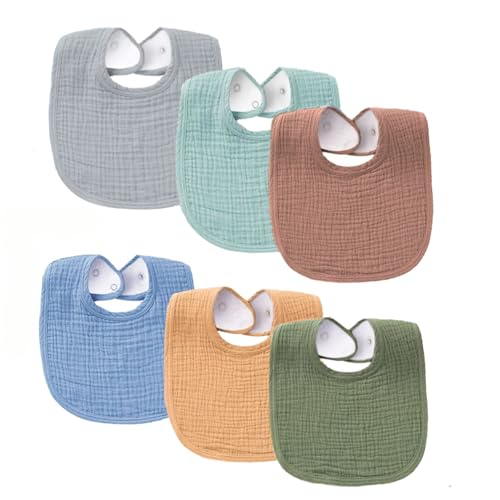 SLOSH Babadores bebé recém-nascido algodão bebé menina menino