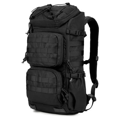Mardingtop 28 L Mochila de caminhada mochila tática com sistema Molle Molle mochila para atividades ao ar livre, caminhadas, montanhismo e viagens