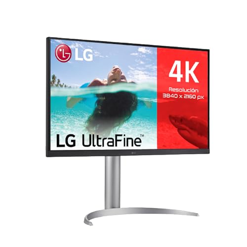 LG 27UQ850V-W Monitor ultrafino, 27 polegadas, 16:9, 3840 x 2160, HDMIx1, AMD FreeSync, classificação F, USB-C, 5 ms Nano IPS, branco
